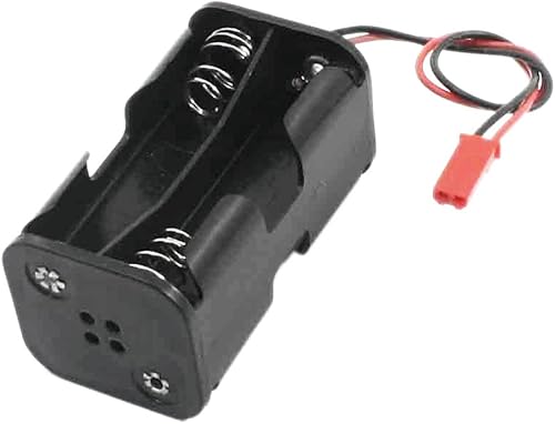 IIVVERR Recambios Caja Batería Caja 4 x AA Batería para RC Modelo Buggy (Repuestos Caja de la caja de la batería 4 x pila AA para el modelo RC Buggy
