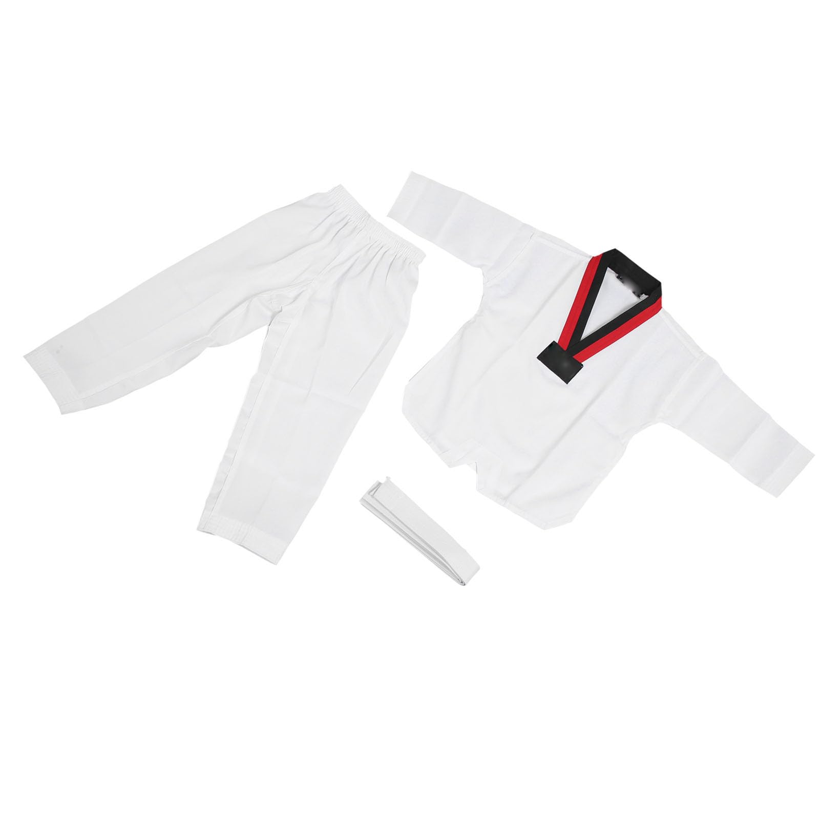 Tuta da Taekwondo, Cintura Elastica Antiscivolo, Traspirante e Comoda Tuta da Taekwondo per Bambini per l'allenamento