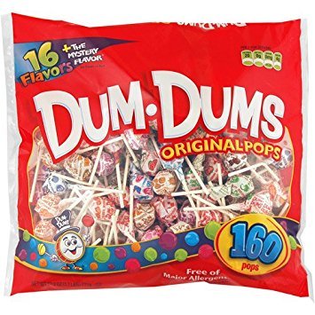 Dum Dums Original Pops, 160 ct