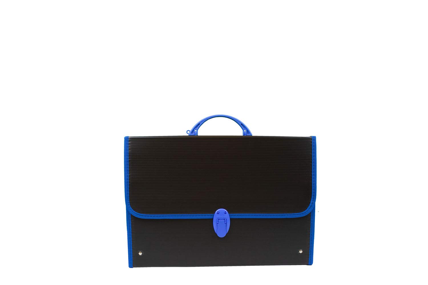 Balmar 2000 PF14354/B10 Case Fine-Tex 354/B, Format 28 x 40 x 8 cm with Fabric Border, Black Polionde, Accessories in Assorted Colours