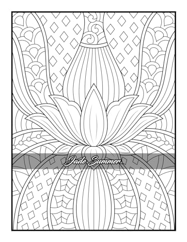 100 Amazing Patterns: An Adult Coloring Book with Fun, Easy, and Relaxing Coloring Pages - Image 31