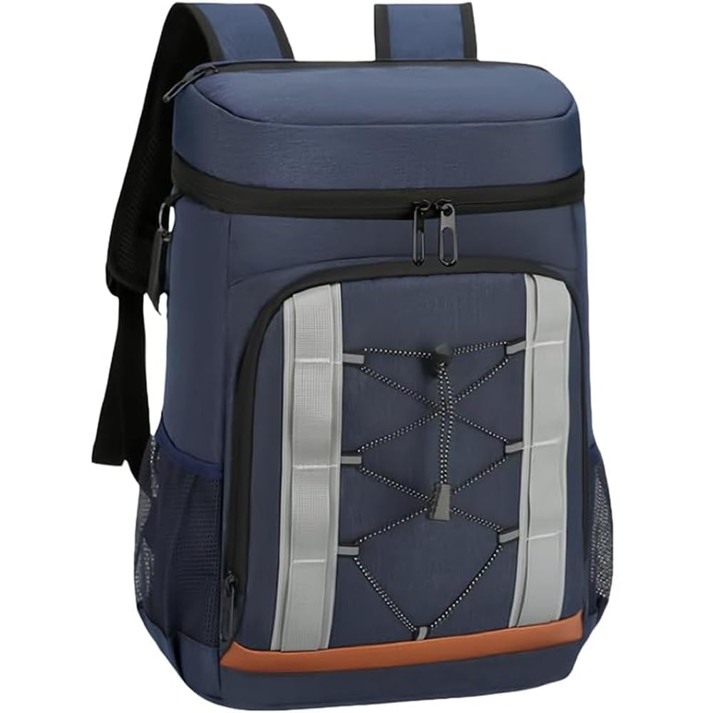LANHUIYY Nevera Mochila 30 L Bolsa Nevera Mochila Mochila Térmica Mochila Picnic Mochila Nevera Bolsa Grande Aislante Cooler Bag Hombres Mujeres para Picnic/BBQs/Camping/Excursiones/Compras