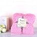 Coperta in peluche super morbida SolidBlanket per divano letto Fluffy Shaggy Warm Bedroom Copriletto Decor Coperta Home-Rosa chiaro, L--160X200CM
