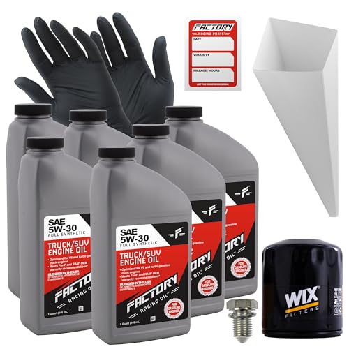 Kit de cambio de aceite 5W-30 sintético 6 cuartos miniatura 1