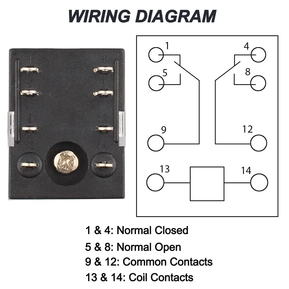 HH52P 24VDC 8-Pin 5A Coil Electromagnetic Power Relay with LED Indicator Light with Base