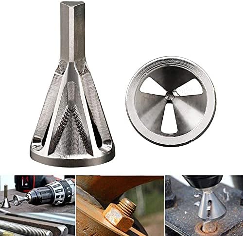 Drill Bits For Socket Screwdriver Drill Bit Holder Set Ring External Chamfer Tool Drill Bit For Size 8-32 Bolts