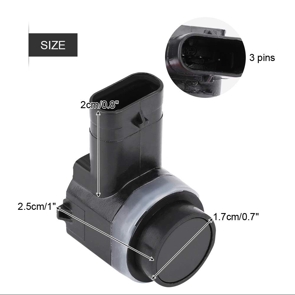 Keenso Sensore di parcheggio retromarcia PDC per MK6 Focus MK3 MK4 (2 pezzi)