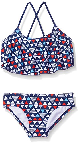 Image of Kanu Surf Girls Cindy Flounce Bikini Beach Sport 2 Piece Swimsuit