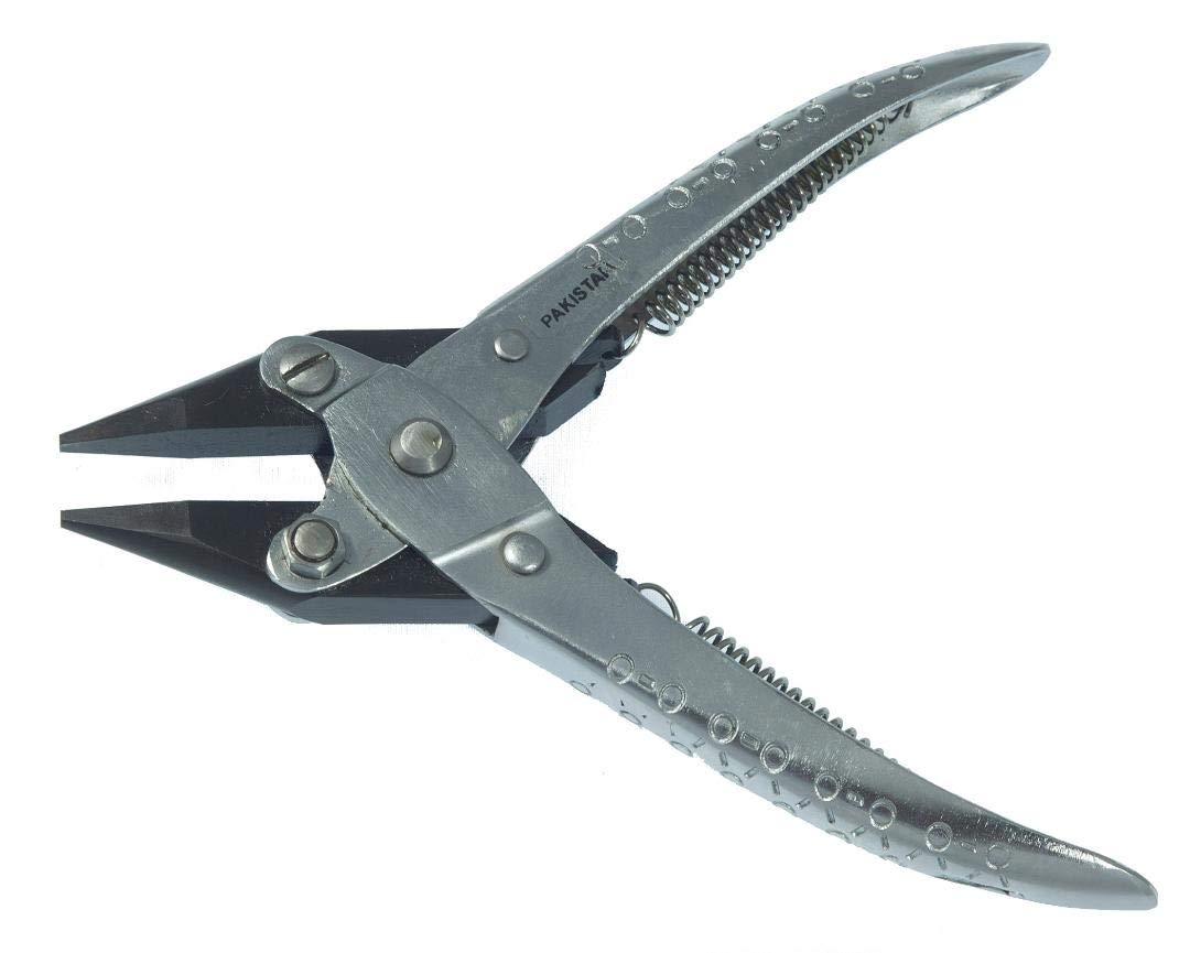 Mazbot Smooth Chain Nose Jaw Parallel Pliers
