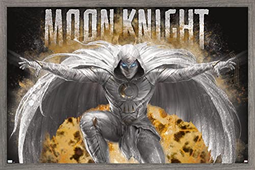 Marvel Moon Knight Dual Card Camicia, Nero, XS Donna