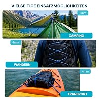 OKAEI Gummikordel 4mm x 5m - Hochwertiges Gummiseil in Blau, Flexibles Gummiband/Hutgummi/Rundgummi - Ideal für DIY Projekte und Handwerk – Ansicht 6