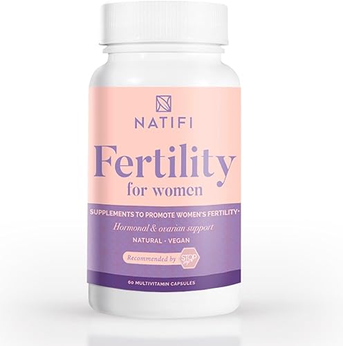 Miniatura 7 de Fertifi de Natifi 2 botellas vitaminas prenatales fertilidad regulan los ciclos de equilibrio de hormonas ayudan a la ovulación Concepción