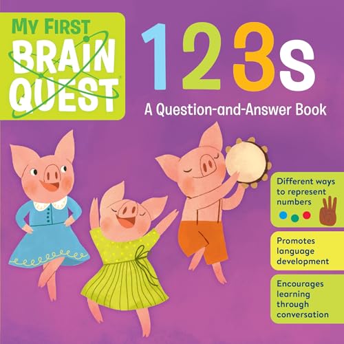 My First Brain Quest 123s: A Question-and-Answer Book (Brain Quest Board Books, 2)のサムネイル