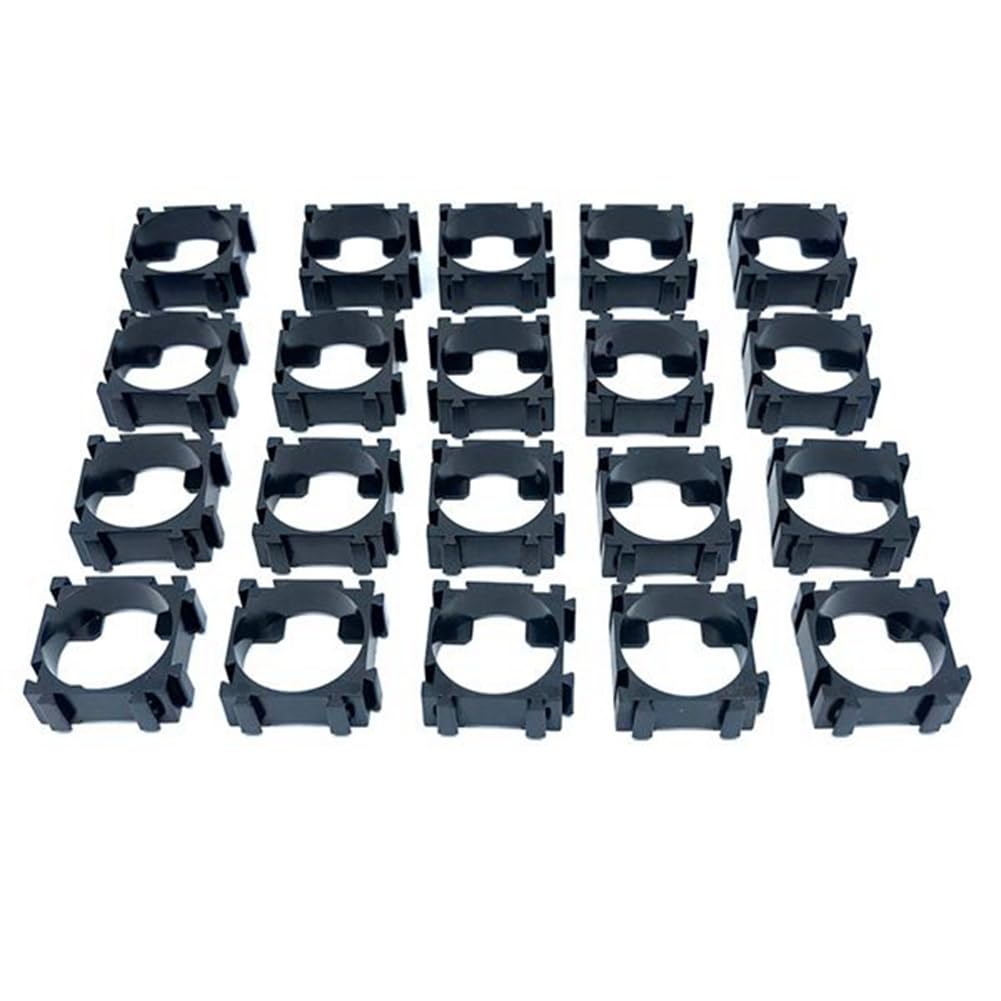 1000 piezas 18650 - Soporte de batería de iones de litio para almacenamiento de batería portátil, pilas cilíndricas, soporte espaciador de bricolaje duradero