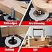 MUWOOD Router Lift, Precision Router Table Lift System, Durable Router Table Insert Plate, Router Lifts for Woodworking for 69mm Diameter Motors