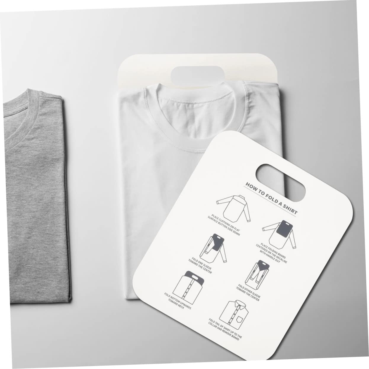 Cabilock 2 Pièces Planche À Vêtements Sacs De Rangement De Vêtements Outil De Pliage Organisateur De Voyage Sacs Chemise Dossier Outil De Pliage De Chemise T-Shirt Planche Pliante Flip