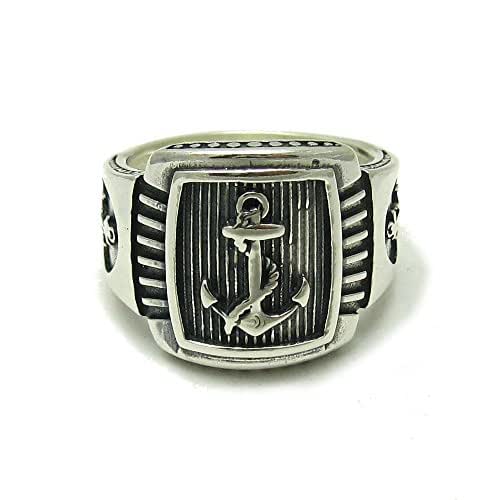 KAMBO Anello Uomo Lupo In Argento 925 | Gioiello A Tema Fauna Selvatica | Regalo Per Amanti Della Natura - 3