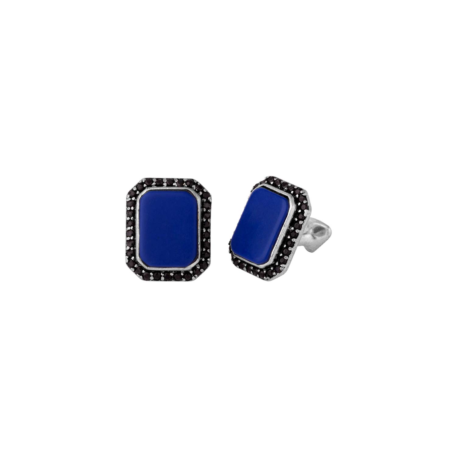 DARE Milestone Cufflink for Men (Silver) (8907617784021) (B07XGRBGSJ) Amazon Price History, Amazon Price Tracker
