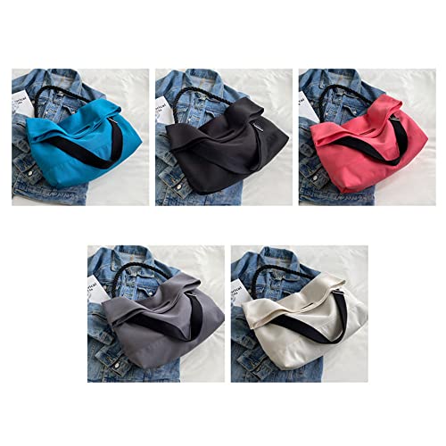 Image of Women Shoulder Bags Canvas Tote Bag Handbag Large Hobo with Pockets Work Bags for Women and Men