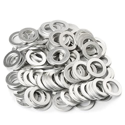 Image of 94109-14000 Oil Crush Washers /Drain Plug Gaskets Washers Seals Rings for Honda Civic Ridgeline Odyssey CRV CR-V Pilot Rear Differential Fill and Drain Plug Gaskets