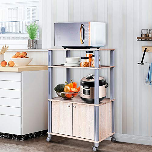 COSTWAY Scaffale da Cucina per Microonde Carrello