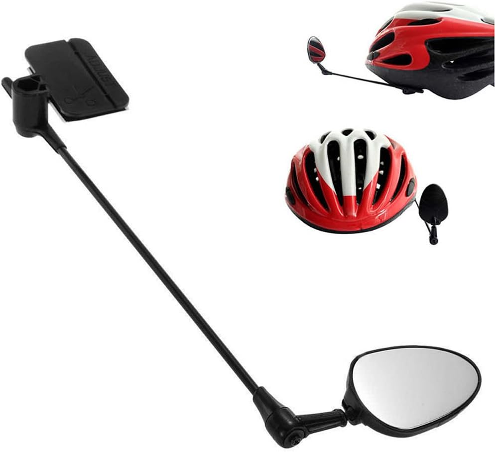 Bike Bicycle Cycling Rear View Helmet Safety Motorcycle Rearview Mirror