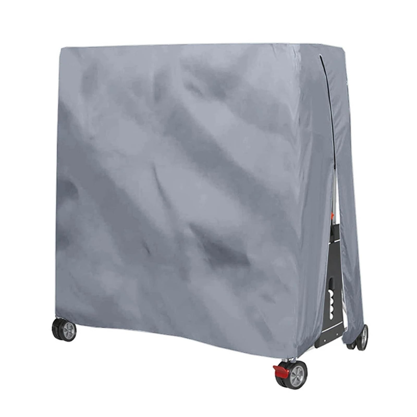 165x160x85cm 210D Oxford Fabric Ping Pong Table Storage Cover Dustproof Tennis Protector Zipper For All Weather Protection for Folding & Flat Tables