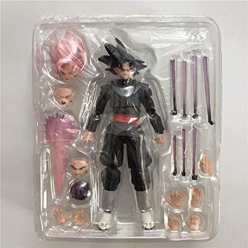 Crafts Toy Statue Decoration Super Goku Black Dark Pink Ver. Pvc Action Figure Collection Model Kids Toy 14Cm Pvc Action Figure Model Toys Collection Doll Gift Approx Anime Action Figure Pvc Toys