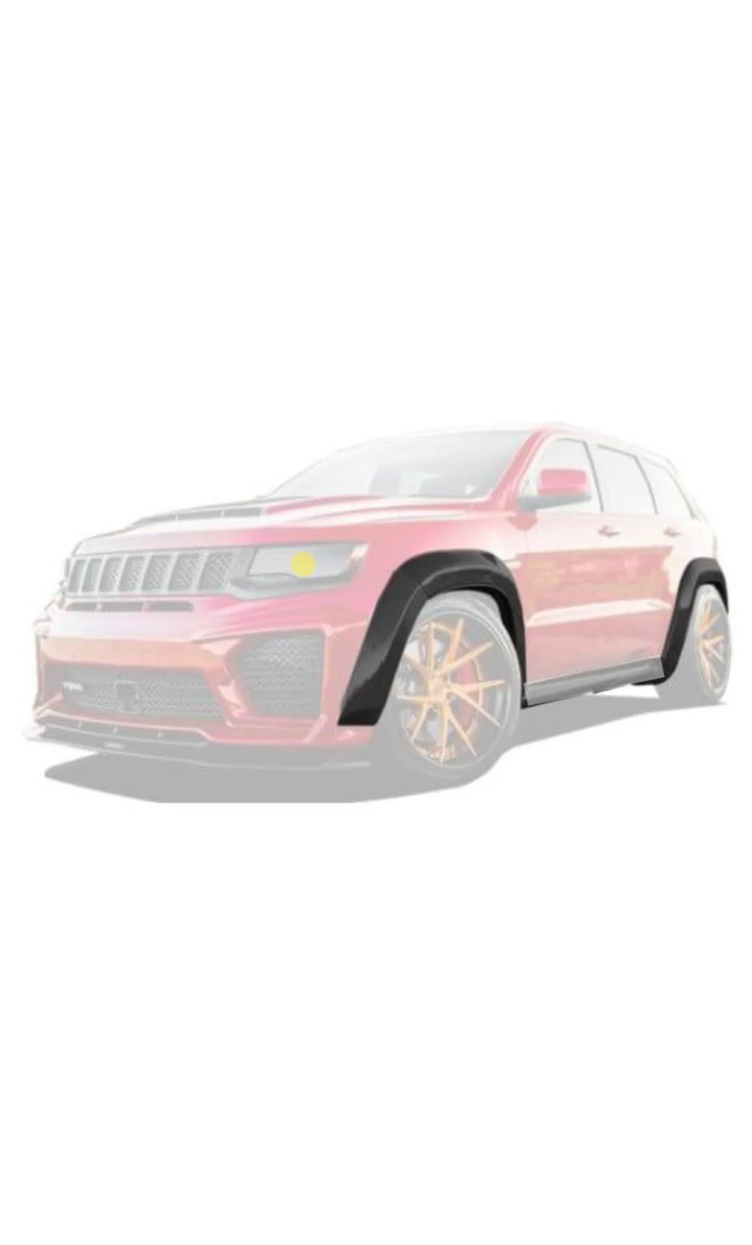Wide body elements for Jeep Grand Cherokee WK2 Srt Trackhawk 2012-2024
