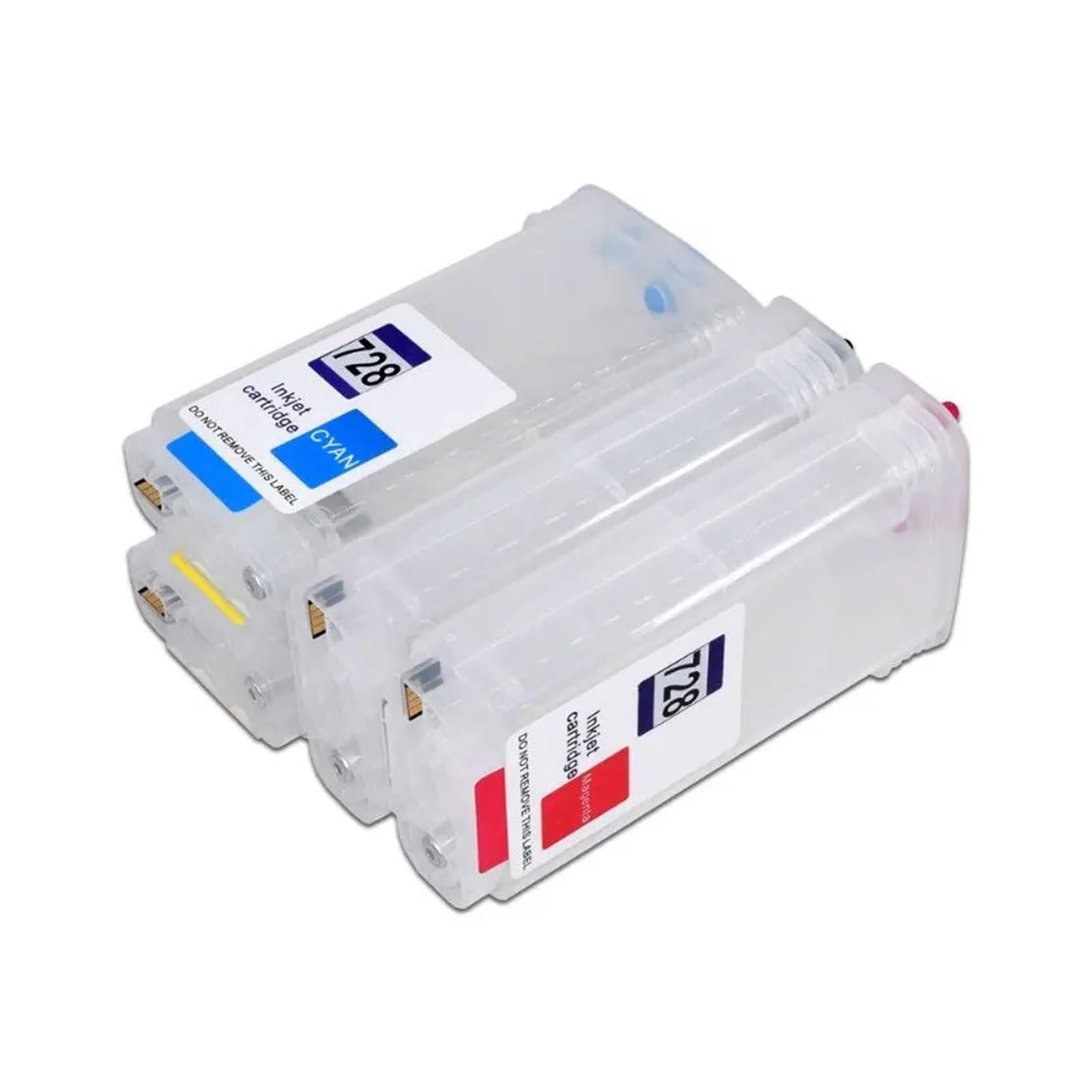 Lot de 4 Cartouches 728 Compatible avec HP DesignJet T730 T830