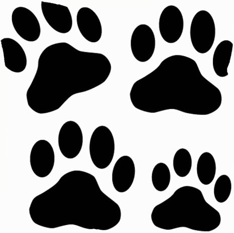 Amazon Katern 犬の肉球動物 野生動物 肉球動物 野生動物 イラスト クリップ アート 装飾 枕カバー ホームデコ 枕カバー 18 X 18インチ カラフル 枕カバー ピローケース オンライン通販