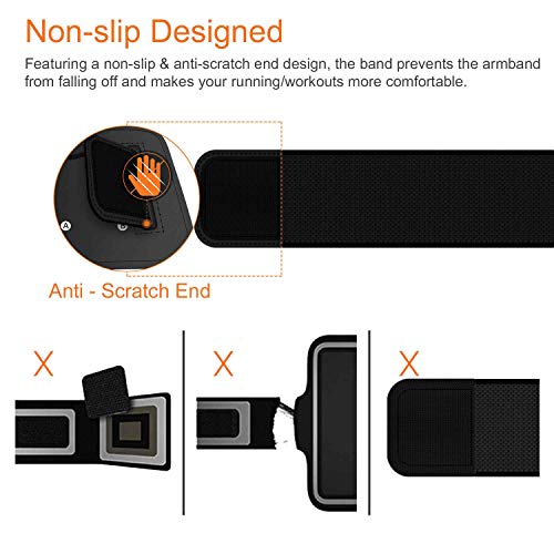 Brassard sport pour Samsung Note 9 et Note 8 grand format