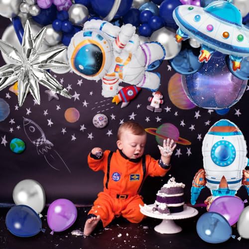Amandir 140pcs Outer Space Balloon Garland Arch Kit by Amandir - Used condition - Image 5