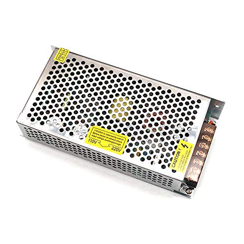 DollaTek 110V 230V AC To DC 12V 150W 12.5A Universal Voltage Enclosed Switch Mode Power Supply For CCTV Camera/Security System/LED Strip Light/Radio/Computer Project