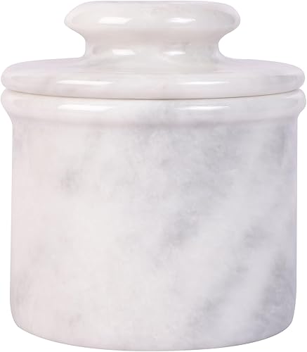 Mantequilla con tapa - Vajilla perfecta para mantener la mantequilla, cuenco de mantequilla clásico, elegante conservador de mantequilla francesa,
