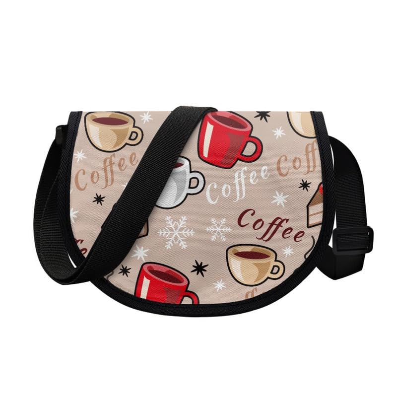 Rainbow Heart Women Vintage Messenger Bag Aztec Tribal Semi Circle Crossbody Bag Clover Music Note Canvas Handbags4