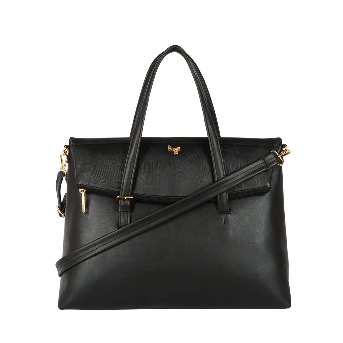 Baggit Womens Satchel Handbag - Large (Black) (B0BH7VVX2V) Amazon Price History, Amazon Price Tracker
