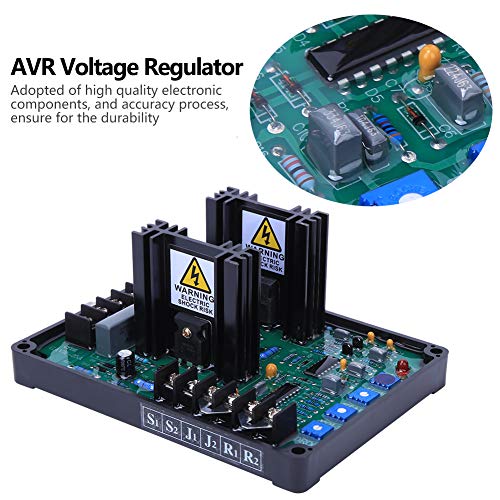 Regulador Automático de Tensão 1 Fase 2 Fios para Conjunto Gerador Sem Escova GAVR-25A