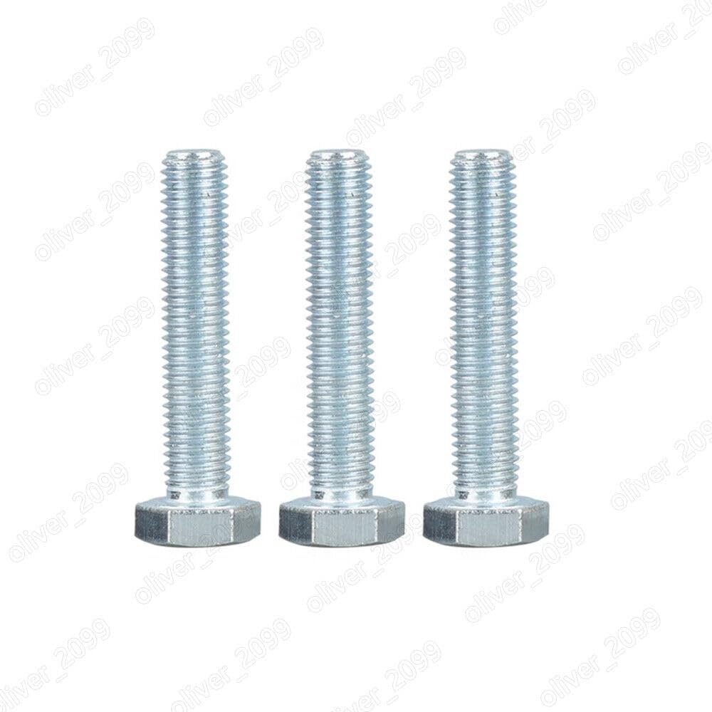 Viti Viti for bulloni a Testa Esagonale zincate da 3 Pezzi(M7 1.0 x 100mm)