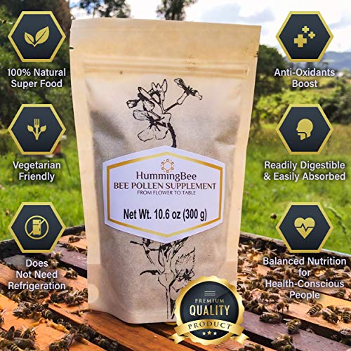 Buzzing with Vitality, Bee Pollen Granules - Your Natural Superfood Powerhouse! 100% Pure, Easily Absorbed, and Ready to Fuel Your Adventures - 10.6 Ounces - Image 4