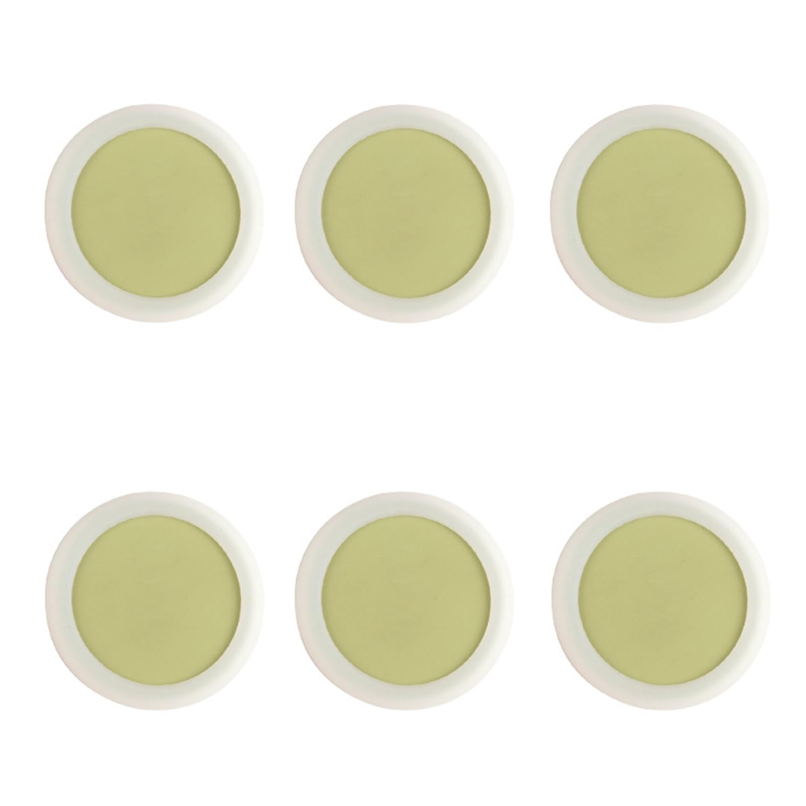 Drawer Knobs for Kids 6 PCS Silicon Soft Cabinet Knobs Cute Cartoon Anti-Bump Wardrobe Knobs Dresser Handles Door Knobs Furniture Knobs for Children Drawer Cupboard Door Closet (Green) — image 1