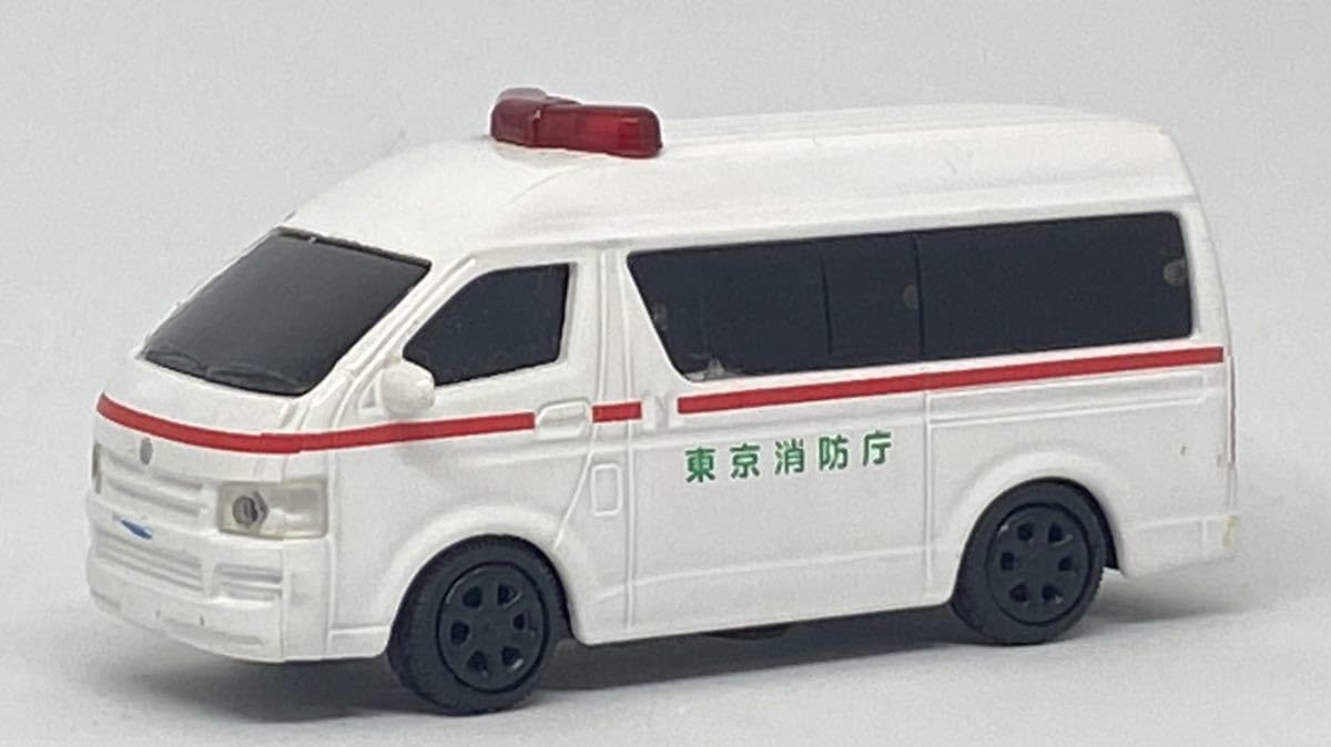 403-187 Model 1 1/43 トヨタ ハイエース 東京消防庁 東京消防庁のハイメディック救急車を43分の1サイズでリアルに