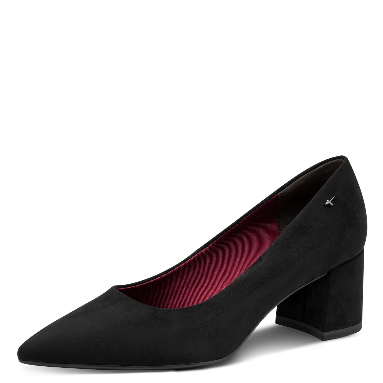 Tamaris Women's Block Heel Court Shoes Black 38