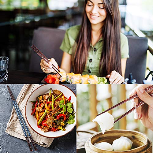 Achort 4 Paia di Bacchette, Bacchette in Legno