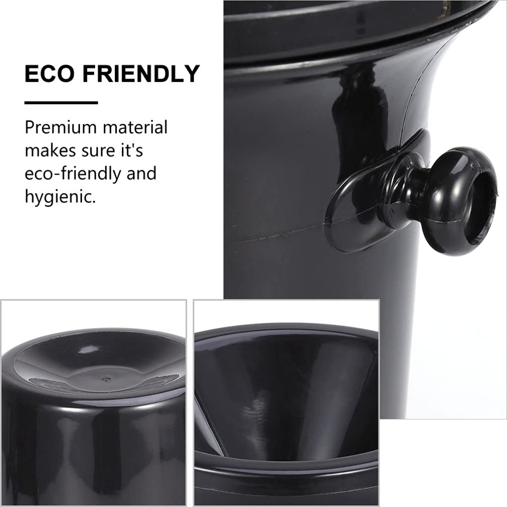 UPKOCH Spittoons Lot de 3 seaux à vin pour dégustation de vin de Noir