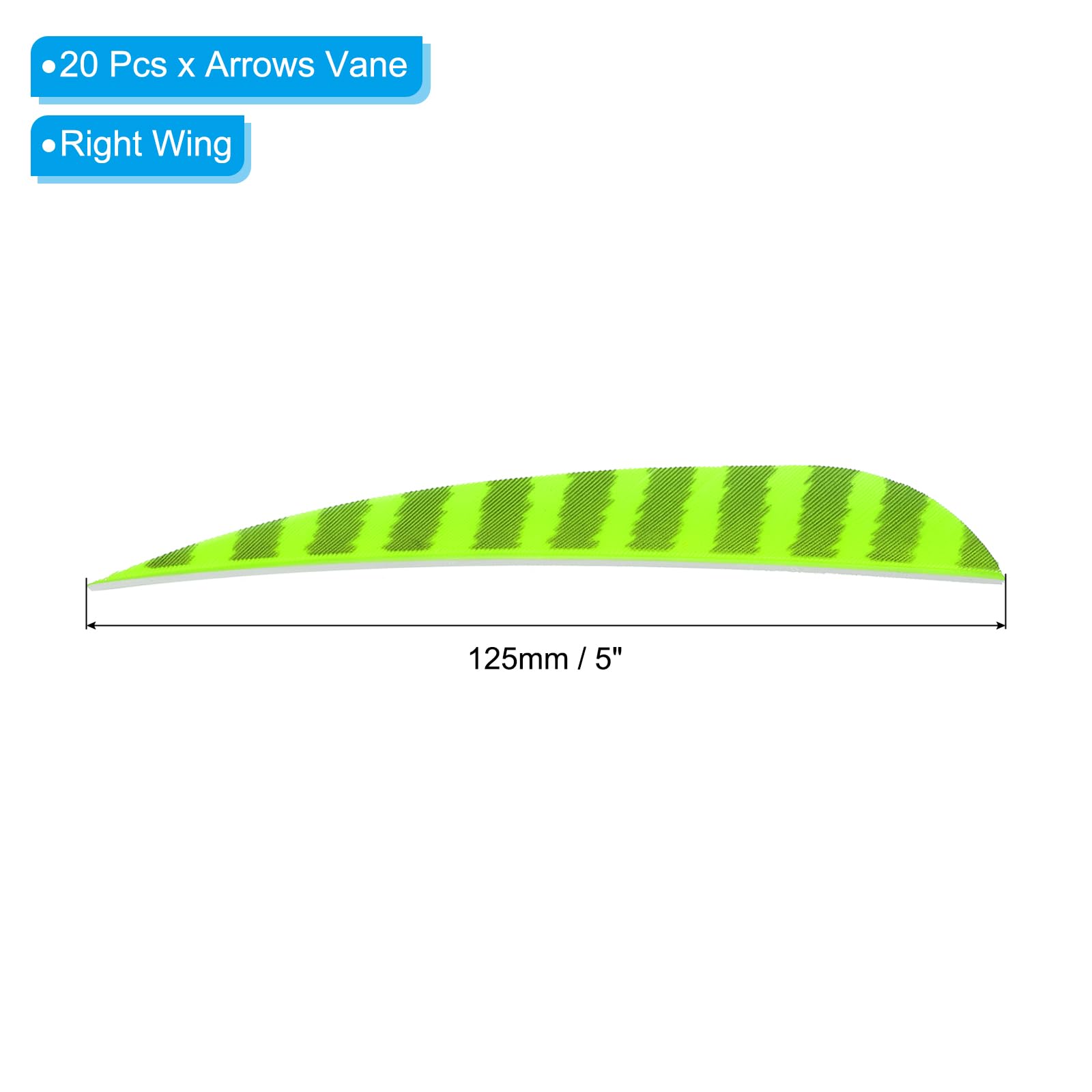 PATIKIL Plumes de flèche, Lot de 50, 4 pouces, Empennage d PATIKIL Plumes de flèche, Lot de 50, 4 pouces, Empennage d