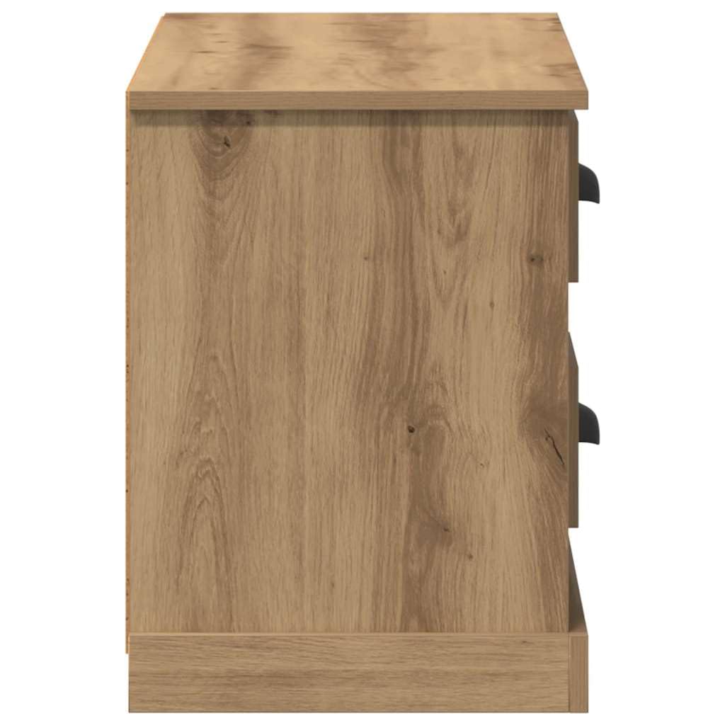 Elegante mueble de TV de madera con amplio espacio de almacenamiento, armario de TV con compartimentos abiertos y cajones, así como placa superior resistente para el hogar
