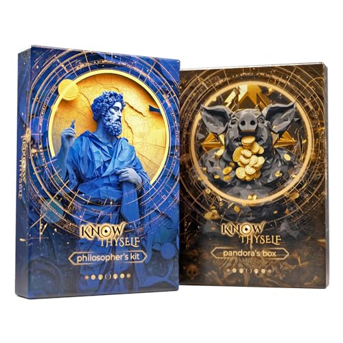 Know Thyself Game Expansion Set 2: Go Deeper Card Game, 24 New Archetype Conversation Cards & 16 Depth Prompts for Deep Self-Discovery & Meaningful Conversation (Requires Base Game) by Know Thyself - Used condition - US$5.14