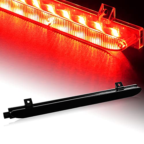 HYPERSPEED LED Tail High Mount Center Third 3rd Rear Brake Stop Light Lamp Fit for Mini Cooper Hatchback R56 Countryman R60, Car Mods Replacement Parts Accessories, Stop light Assemblies (Smoke Lens)