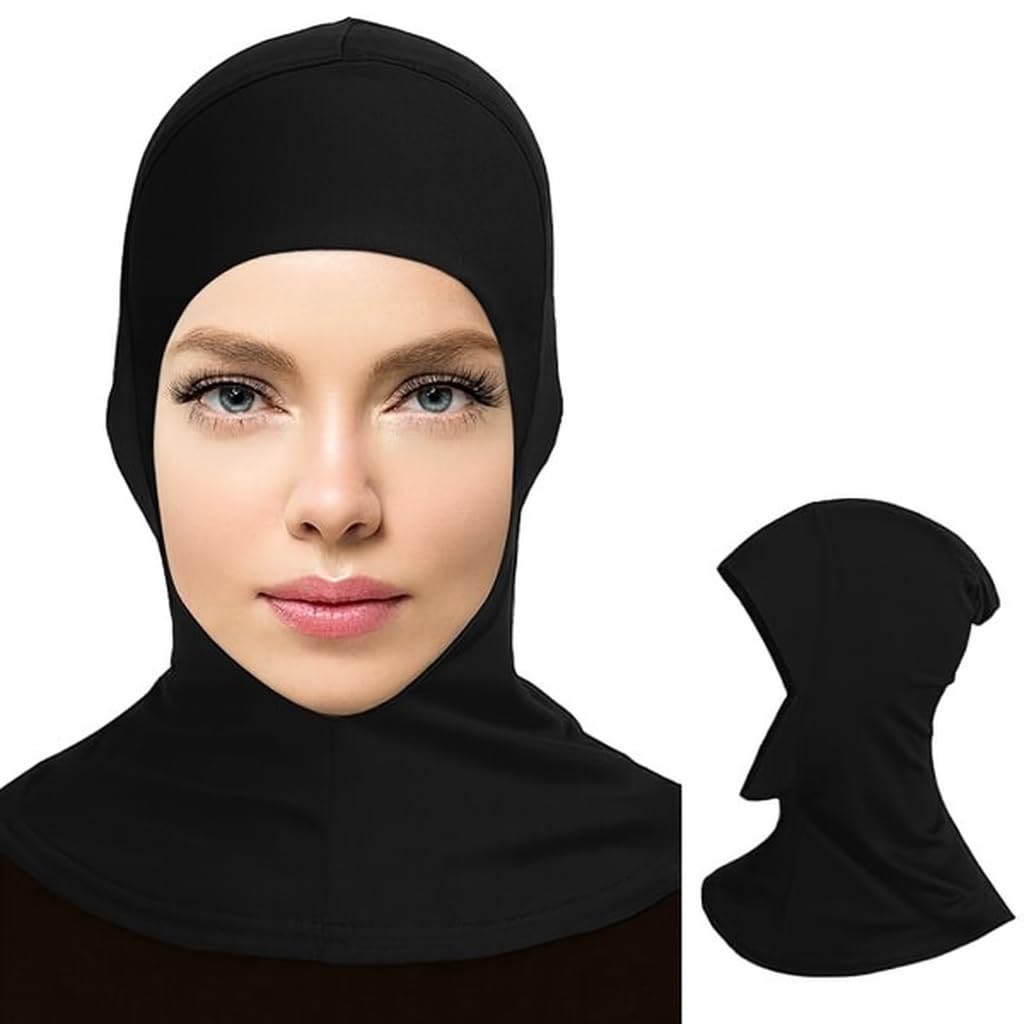 Soft Jersey Instant Hijab for Women - Lightweight Breathable Cotton Blend Headscarf, Comfortable and Fashionable Modest Wear, Solid Color, Easy to Wear Muslim Headscarf-image-42
